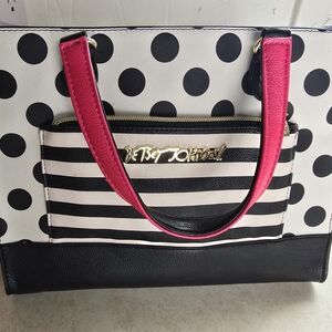 Betsey Johnson Polkadot Handbag